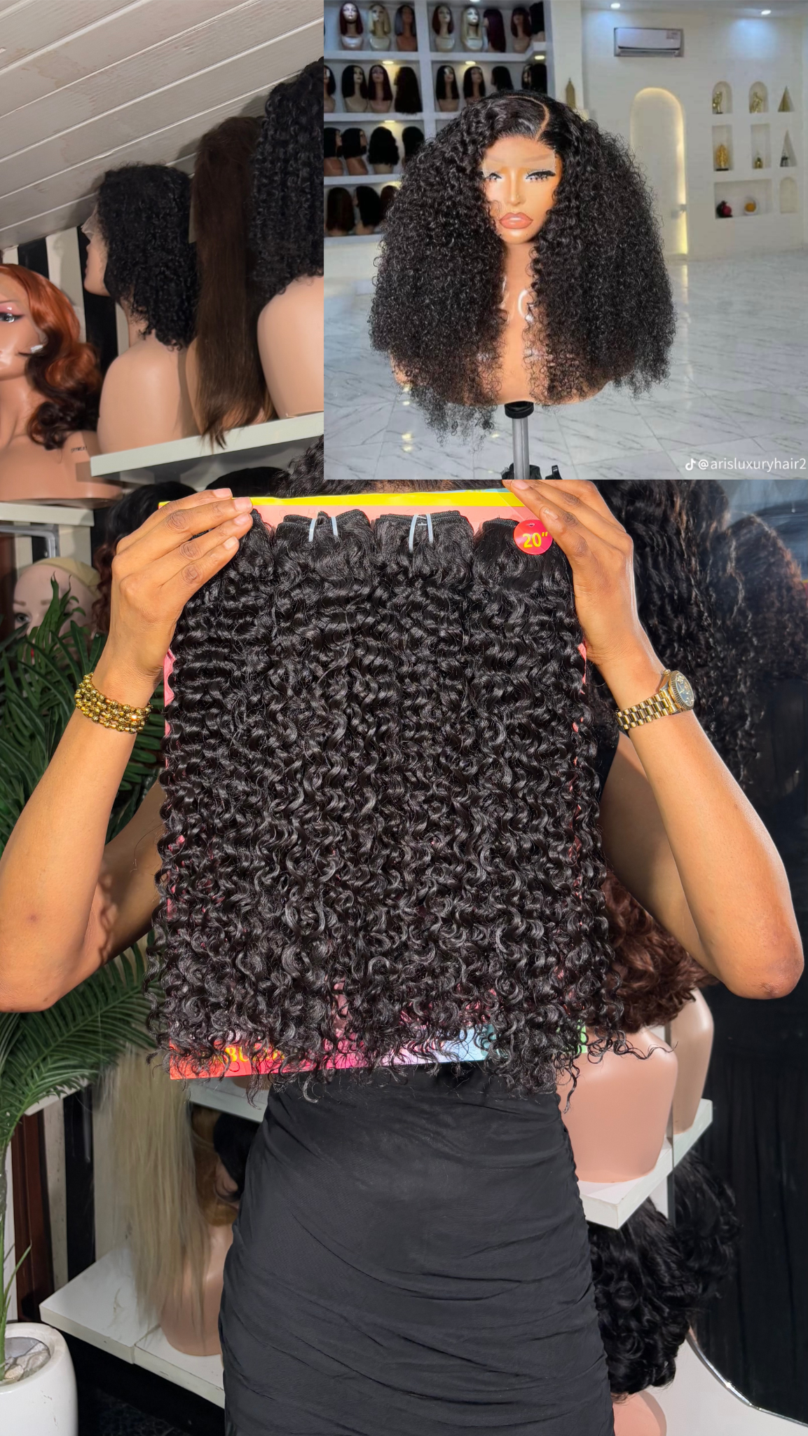 Deal WS18: Water Jerry Curls Unit