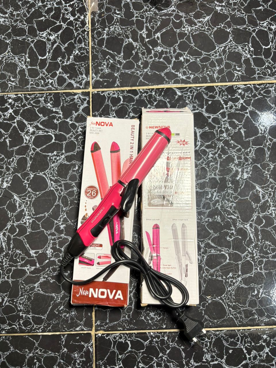 2in1 Straightener & Rollers