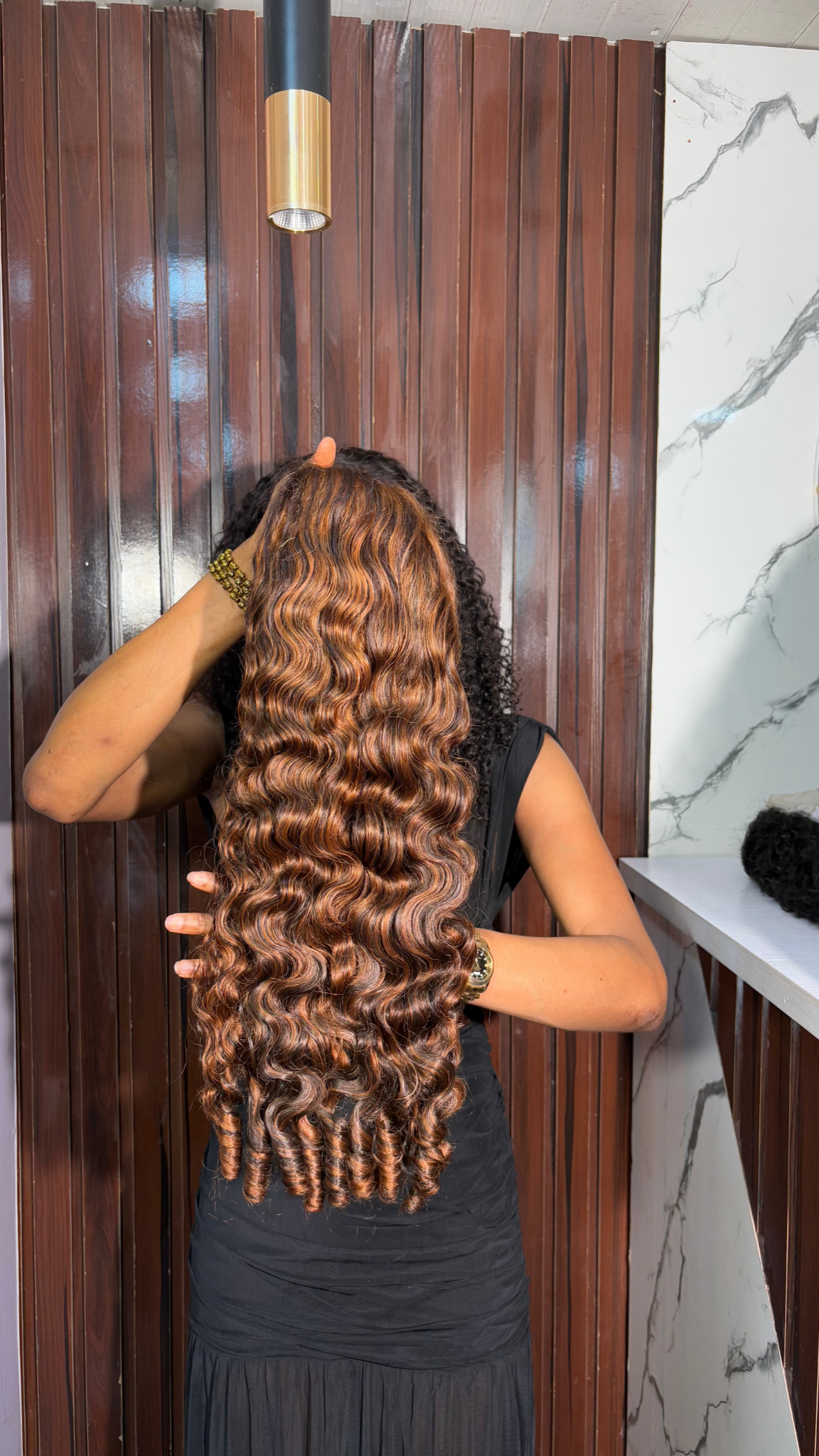 Deal WS45: Full Frontal Burmese Deep Curls
