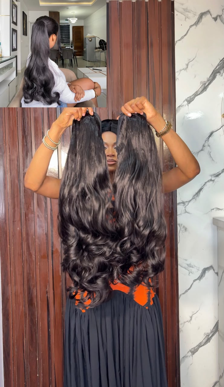 Ember Sales Deal12:Ready To wear bodywave ponytail